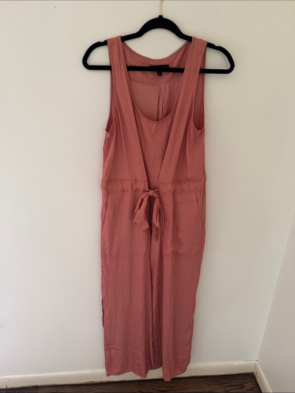 Banana Republic Rose Mauve Sleeveless Jumpsuit